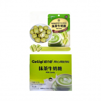 Конфета арт. 830170 Молочная вкус "Матча" 27 г 10 шт. в кор.*