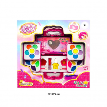 Набор косметики арт. 557B-64C Чемодан "Единорожка" в кор. 32*30*6