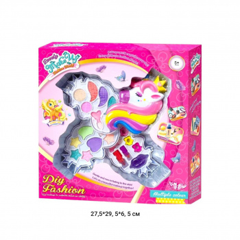 Набор косметики арт. 557B-50A "Единорожка" в кор. 27,5*29,5*6,5