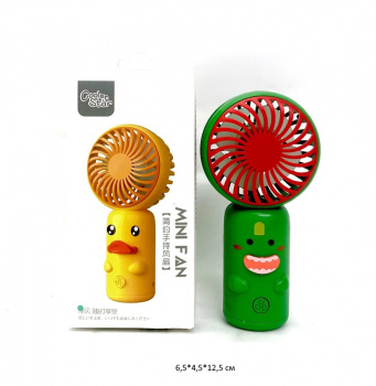 Вентилятор арт. 789-18C Зверюшка мини аккумуляторный в кор._ Вентилятор арт. 789-18C Зверюшка мини аккумуляторный в кор._