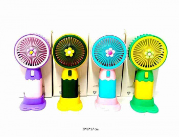 Вентилятор арт. ZB099B Ромашка цвета микс в кор._