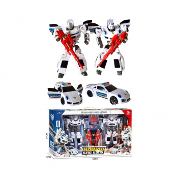 Трансформер арт. 8228-A7 Робот полиция Набор 2 шт. с оружием в кор. 58*9*34