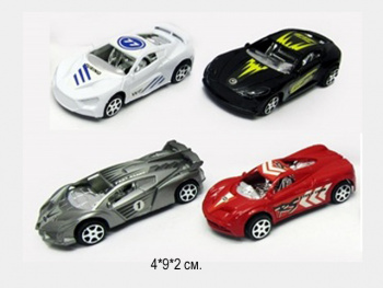 Машина инерц. арт. 661DF" Спорт в ассортименте в пак. 4*9*2