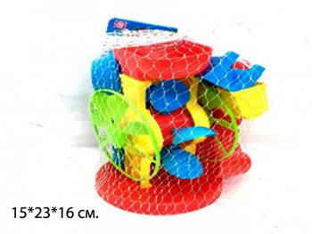 Песочный набор арт. C27 Мельница с формочками в сет._/60 шт./