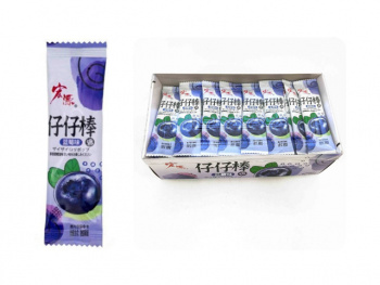 Конфета арт. 002138-10 Карамель на палочке "Черника" 320 г в кор.*