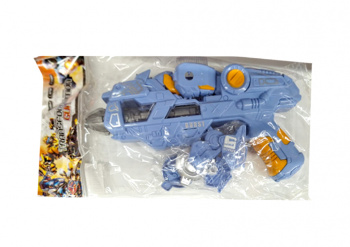 Оружие арт. 999S-15A Пистолет трансформер на батар. звук, свет в пак.=