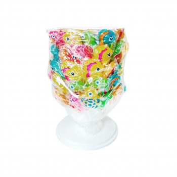 Конфета арт. 520968-6 Карамель "Морские" на палочке 60 шт. на подставке*