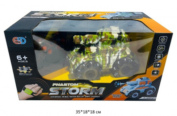 Танк на р/у арт. ESD865-4B Управление от руки в кор.•/20 шт./ Танк на р/у арт. ESD865-4B Управление от руки в кор.•/20 шт./