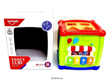 Логика арт. HE0520 Куб сортер муз. на батар. в кор._