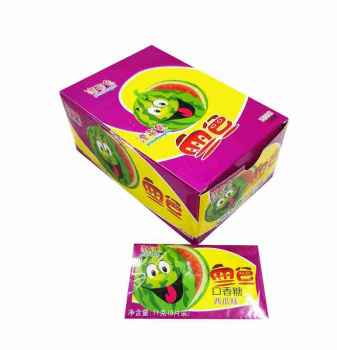 Жевательная резинка арт. 720210/720227 Пластинки "Арбуз" 11 г 30 шт. упаковка*