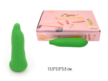 Антистресс арт. 3514 Огурец в пак. (12 шт.) шоубокс