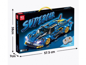 Конструктор арт. 8316 Автомобиль 761 дет. на р/у в кор.•