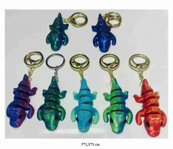 Брелок 3Д арт. 805166 Крокодил подвижный в ассортименте в пак. Брелок 3Д арт. 805166 Крокодил подвижный в ассортименте в пак.