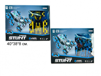 Машина на р/у арт. 666-822A Перевертыш свет, вращение в кор.• Машина на р/у арт. 666-822A Перевертыш свет, вращение в кор.•