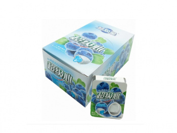 Жевательная резинка арт. 557274/557267 С начинкой "Черника" 13,5 г 30 шт. в кор.'