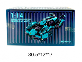 Конструктор арт. 1E-HN2007 Автомобиль 6020 дет. в кор._