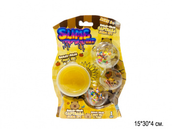 Лизун арт. DX-030 "Создай лизуна" Капибара на листе• Лизун арт. DX-030 "Создай лизуна" Капибара на листе•