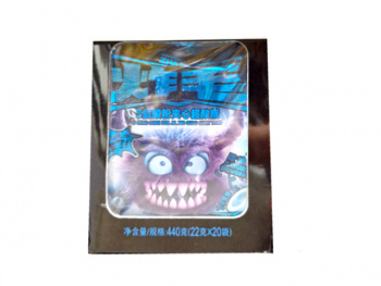 Конфета арт. 112277/112093 Суперкислая "Черника" с начинкой-шипучкой 22 г 20 шт. в кор.,