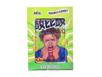 Конфета арт. 501237-2 Лимон кислая 24 г 20 шт. упаковка' Конфета арт. 501237-2 Лимон кислая 24 г 20 шт. упаковка'