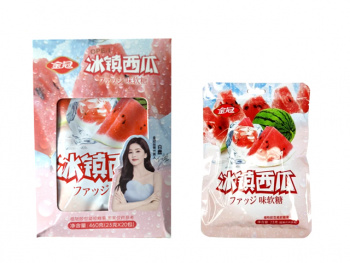 Конфета арт. 930554/930523 Жевательная "Ледяной арбуз" 23 г 20 шт. в кор.'#,/