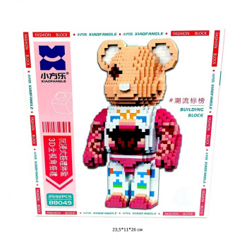 Конструктор арт. 88049 Микро Медведь 2592 дет. в кор._ Конструктор арт. 88049 Микро Медведь 2592 дет. в кор._