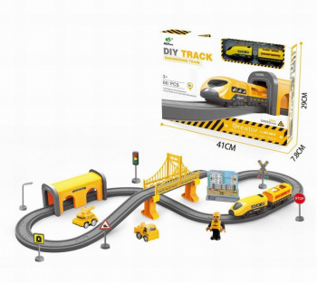 Железная дорога арт. AU1881 "Экспресс" 66 дет. в кор. 41*7,8*29 /30 шт./