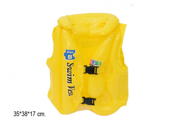 Надувн. жилет арт. 1215-9-3 Желтый в пак._/240 шт./