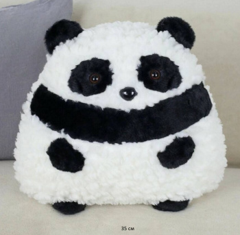 им Панда арт. 90315-32/51635-2 Толстячок-капелька кучерявый 35 см в пак.)