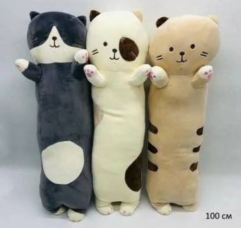 им Обнимашка арт. YE90907-90 Кот ассорти 100 см в пак.) им Обнимашка арт. YE90907-90 Кот ассорти 100 см в пак.)