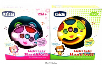 Бубен арт. 999-106B/G Цвета микс на батар. в кор._ Бубен арт. 999-106B/G Цвета микс на батар. в кор._