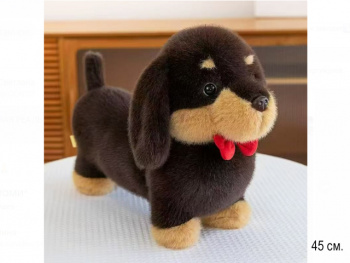 им Собака арт. 209007 Такса в галстуке-бабочке на 45 см в пак. им Собака арт. 209007 Такса в галстуке-бабочке на 45 см в пак.