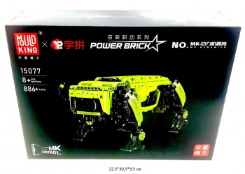 Конструктор арт. 15077 Робот-пес 886 дет. в кор._ Конструктор арт. 15077 Робот-пес 886 дет. в кор._