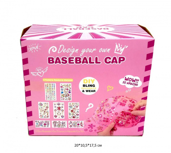 Стразы для декора арт. FT2071-A Набор "Дизайн бейсболки" в кор._ Стразы для декора арт. FT2071-A Набор "Дизайн бейсболки" в кор._