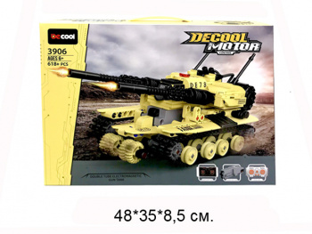 Конструктор арт. DC3906 Танк 618 дет. в кор._•/32 шт./ Конструктор арт. DC3906 Танк 618 дет. в кор._•/32 шт./