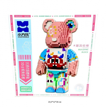 Конструктор арт. 88048 Микро Медведь 2686 дет. в кор._ Конструктор арт. 88048 Микро Медведь 2686 дет. в кор._