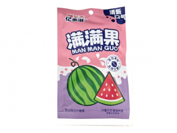 Конфета арт. 640039-5 Кислая шипучка "Арбуз" 22 г 30 шт. в кор.;