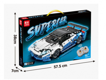 Конструктор арт. 8319 Автомобиль 785 дет. на р/у в кор.•