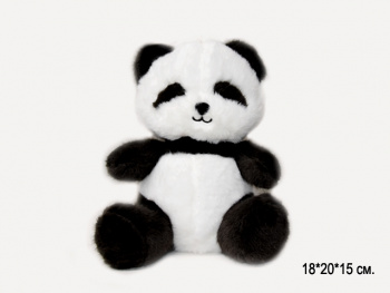 им Панда арт. YE23815-23-2 Черно-белая сидит 20 см в пак.)