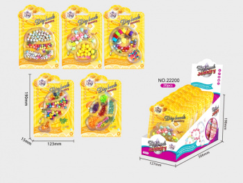 Набор для рукоделия арт. 22200" На листе (20 шт.)/шоубокс 30,6*12,7*19,8