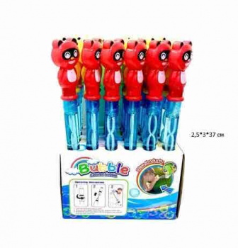 Пузыри мыльные арт. 20388B Зверюшка в ассортименте 37 см (24 шт.) шоубокс_