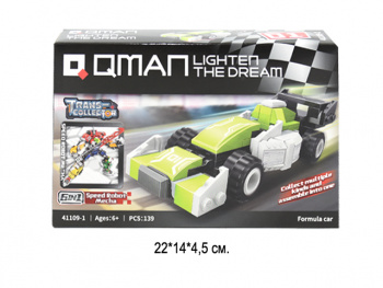 Конструктор арт. 41109-1" Спортивная (6шт)/шоубокс 23,1*28,1*14,5