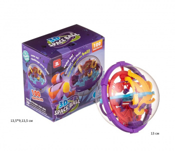 Логическая игра арт. XS977-97 Шар-лабиринт "Космос" в кор._ Логическая игра арт. XS977-97 Шар-лабиринт "Космос" в кор._