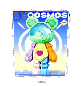 Конструктор арт. 89028 Микро Медведь 5060 дет. в кор._ Конструктор арт. 89028 Микро Медведь 5060 дет. в кор._