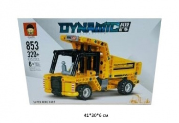 Конструктор арт. 853 Самосвал 320 дет. в кор.• Конструктор арт. 853 Самосвал 320 дет. в кор.•