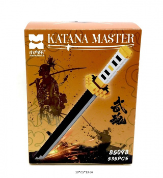 Конструктор арт. 85098 Микро Меч самурайский 535 дет. в кор._ Конструктор арт. 85098 Микро Меч самурайский 535 дет. в кор._