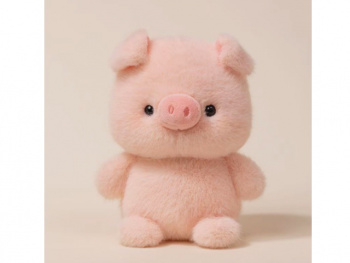 им Свинка арт. YE250909-1-5 Розовые щечки 16 см в пак.)