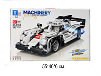 Конструктор арт. 0462QL Автомобиль 582 дет. в кор.•_/36 шт./