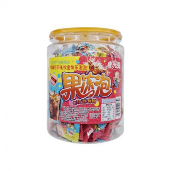 Жевательная резинка арт. 522739/ С желе "Кола" 500 г 140 шт в банке'