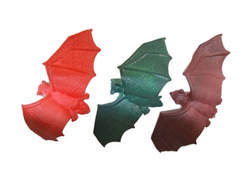 Игр. резин. арт. 26123 Летучая мышь Набор 10 шт. в пак.• Игр. резин. арт. 26123 Летучая мышь Набор 10 шт. в пак.•