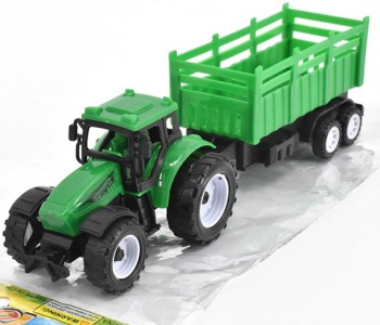 Трактор арт. 669-11 С прицепом инерц. в пак. 30*13*6